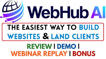 WebHub AI Review Demo Webinar Replay Bundle Deal Bonus - Build Websites & Find Clients On Autopilot