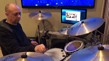 rockin around the christmas tree by brenda lee drum cover / nick schepisi on drums