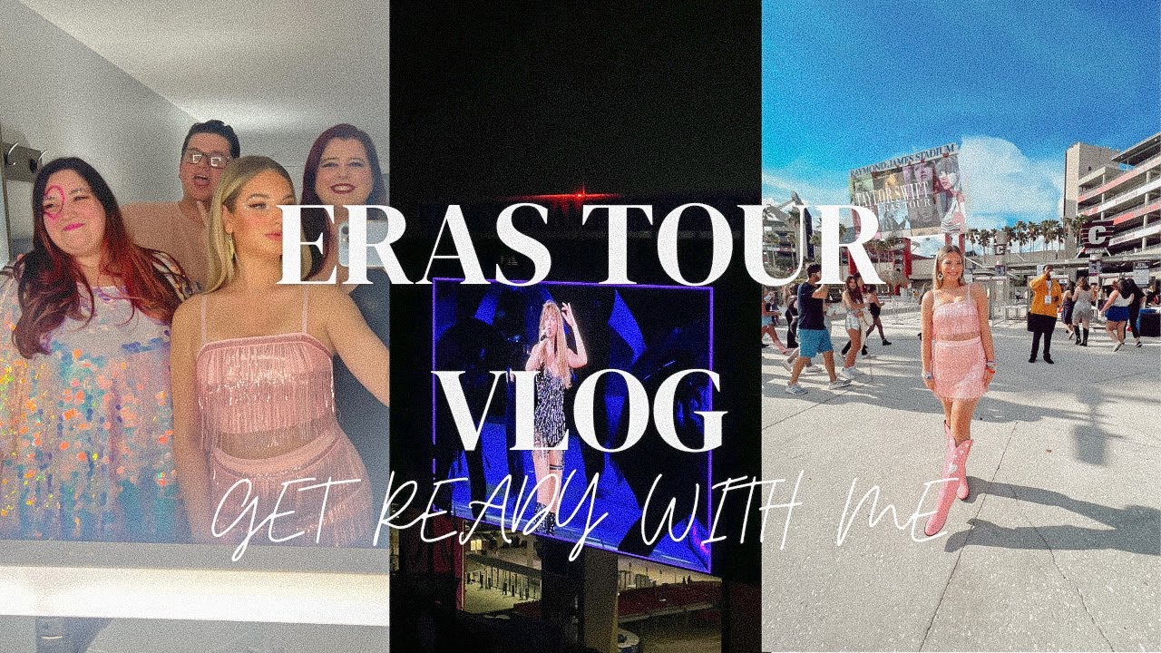 eras tour vlog