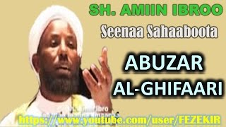 Abu Zar al-Ghifari (R.A) - Sheikh Amin Ibro