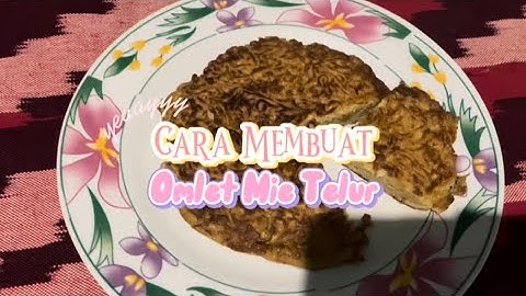 Kreasi Sederhana Dengan Cita Rasa Istimewa: Cara Membuat Omelet Mie Telur! 🍳✨ {Vlog Informatika}