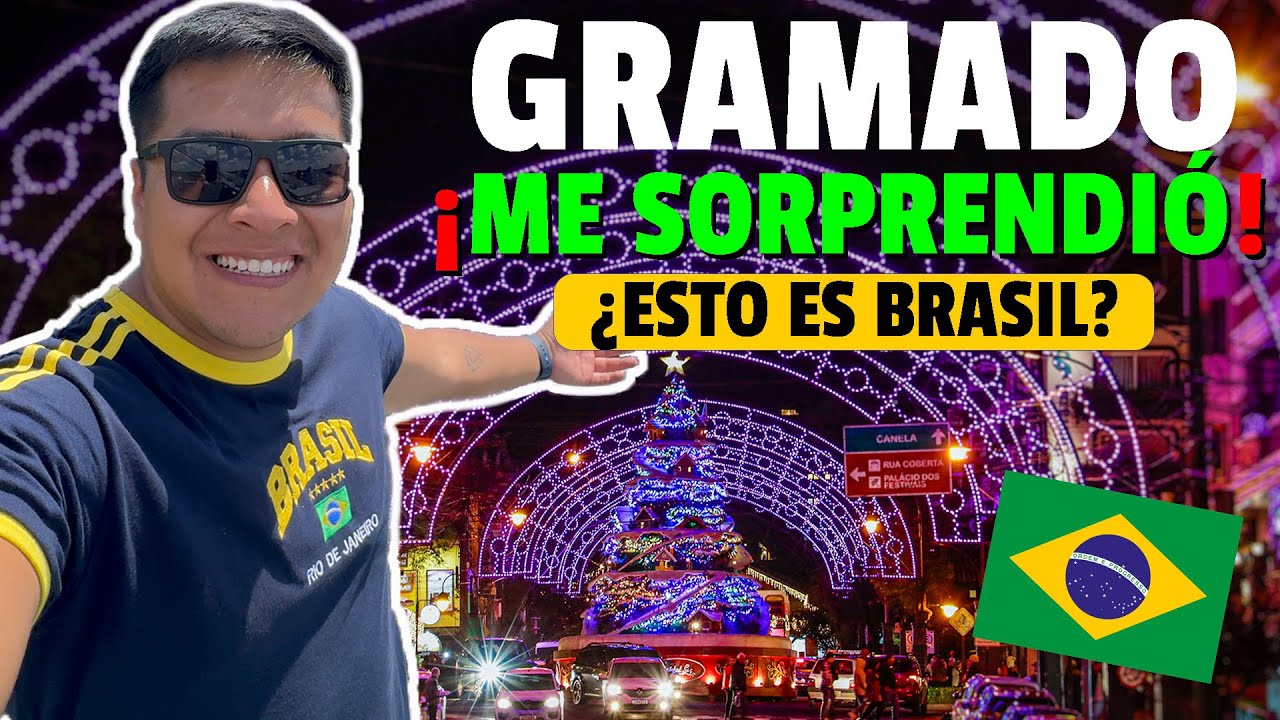 Asi es GRAMADO en BRASIL | LA CIUDAD MÁS NAVIDEÑA DE SUDAMÉRICA | Asi es el NATAL LUZ | PepeVlogger