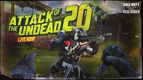 NEW “ATTACK OF THE UNDEAD 20” MODE GAMEPLAY WALKTHROUGH | CALL OF DUTY MOBILE |