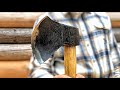 TESTING The Weirdest Axe Ever For Log Cabin?