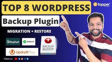 Top 8 BEST Wordpress Backup , Migration , Restore , Cloning Website Plugin | Utopper