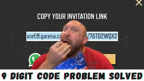 INVITE & WIN EVENT 9 DIGIT PROBLEM SOLUTION 😍🔥