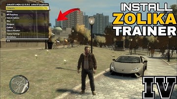 HOW TO MOD GTA 4 | ZOLIKA MENU TRAINER FOR GTA IV | GTA 4 MODS 2024 | Hindi/Urdu | MAGICYY