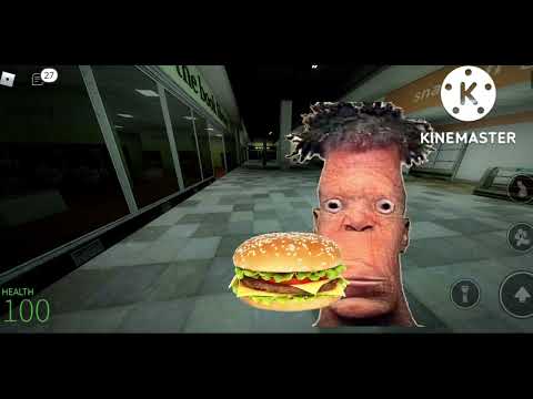Goofy ahh Grandpa come una hamburguesa