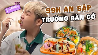 Thử Thách Cầm 99K Ăn Sập Trường THCS Bàn Cờ Và Cái Kết 😱 | Quốc Halo