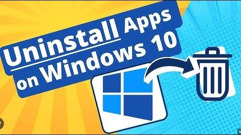 How to Uninstall Software on Windows 10 - Easy Steps! | @Tech knowledge