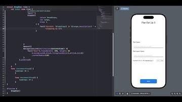 How to use a Stepper in swiftUI