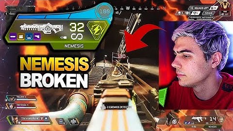 TSM Imperialhal shows How to use the NEMESIS & R-99 in predator lobby! 24 KILLS! ( apex legends )