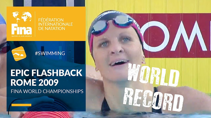 Kirsty Coventry's World Record at Rome 2009 | FINA World Championships