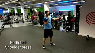 Kettlebell Shoulder Press