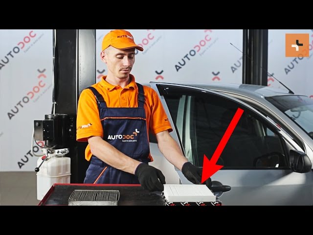 Wymiana Filtr Kabinowy Mazda 2 Dy Tutorial | Autodoc - Youtube