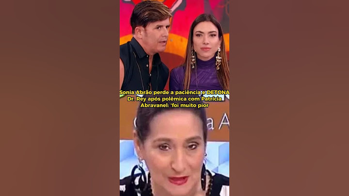 Sonia Abrão perde a paciência e DETONA Dr. Rey após polêmica com Patrícia Abravanel: 'foi muito pior