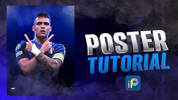 FOOTBALL POSTER TUTORIAL | IBIS PAINT X | POSTER TUTORIAL |#ibispaintx #posterdesign #androidediting