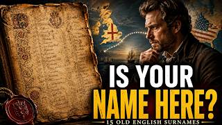15 of the Oldest English Surnames Still Found in America Today
