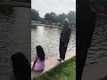 Peaceful Park Fountain View | Relaxing Water Scene in Afternoon 🌿#civilengineering #short viralvideo