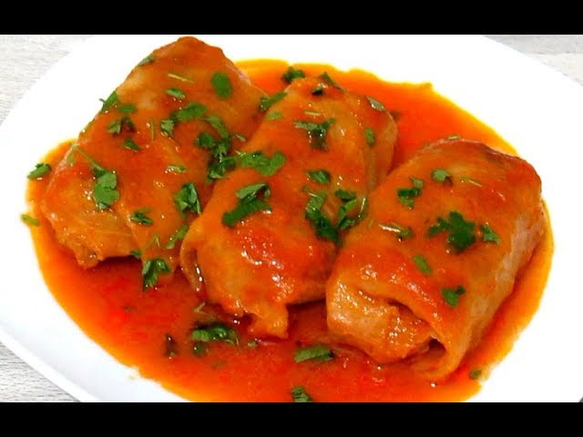 ГОЛУБЦЫ с Мясом Домашние Очень Вкусные #Голубцы Видео #Рецепт