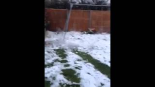 Exploding snowman!