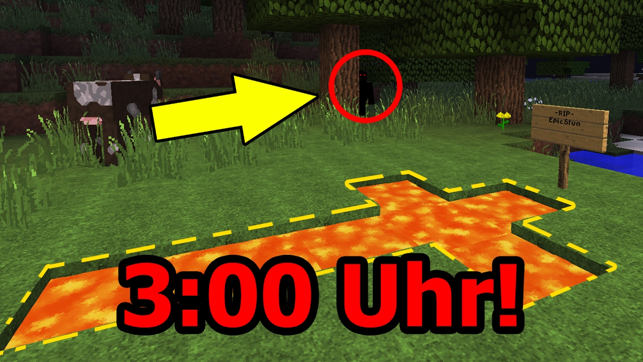 DAS PASSIERT WIRKLICH UM 3:00UHR NACHTS in MINECRAFT Download