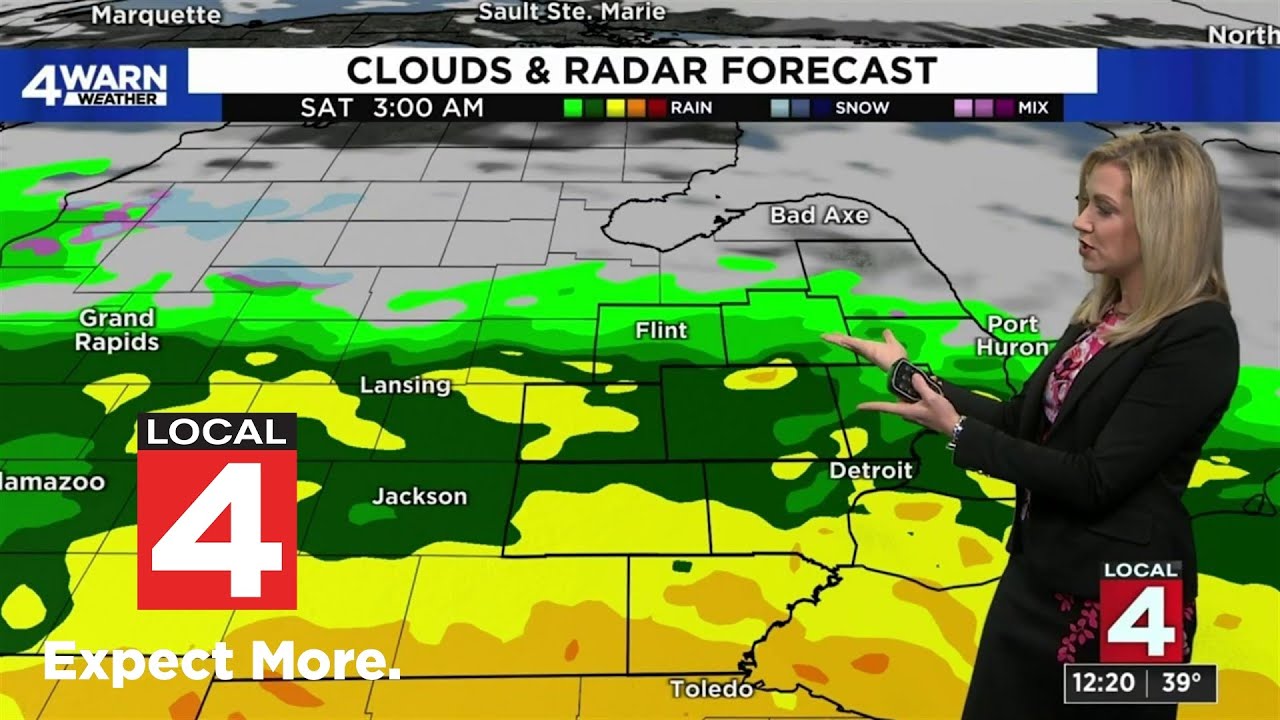 Metro Detroit weather forecast March 24, 2023 Noon Update YouTube
