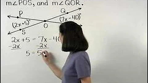 Vertical Angle Theorem - MathHelp.com - Geometry Help