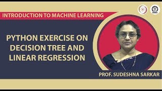 Python Exercise on Decision Tree and Linear Regression