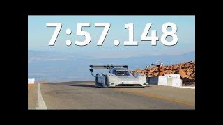 Volkswagen I D R Pikes Peak 2018 All Time Record - Fastest Car In The World