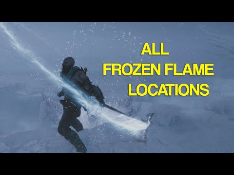 God of War Ragnarok - All Frozen Flame Locations Guide (Fully Upgrade Leviathan Axe)