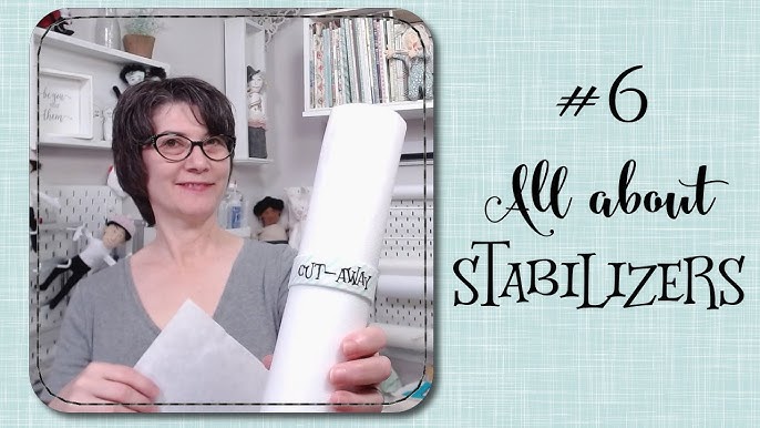 4 Best Water Soluble Stabilizers and How to Use Them (Embroidery Hub Ep 73)  