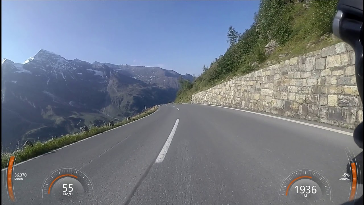Grossglockner Edelweißspitze Downhill 80km/h