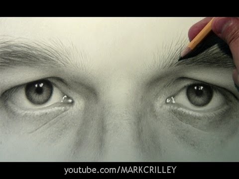 Self Portrait: Eyes [Drawing Time Lapse]