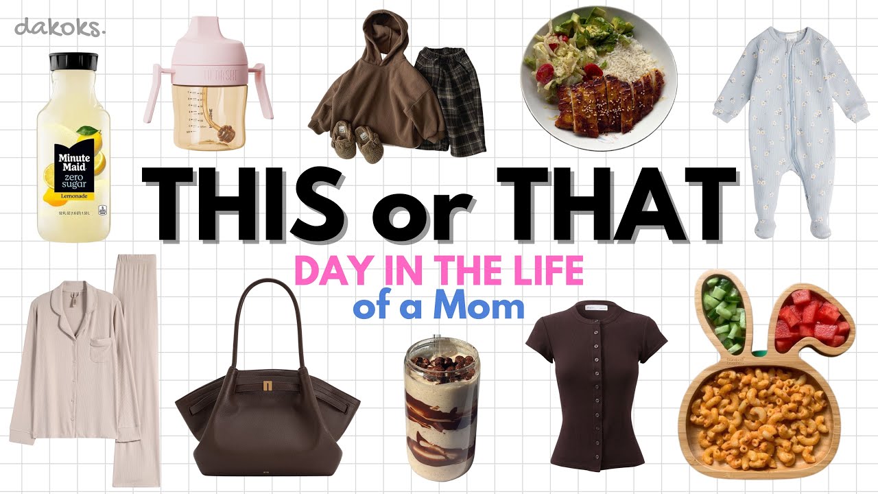 Build your DREAM Day as a Mom! | THIS OR THAT👩🏼🍼🩷