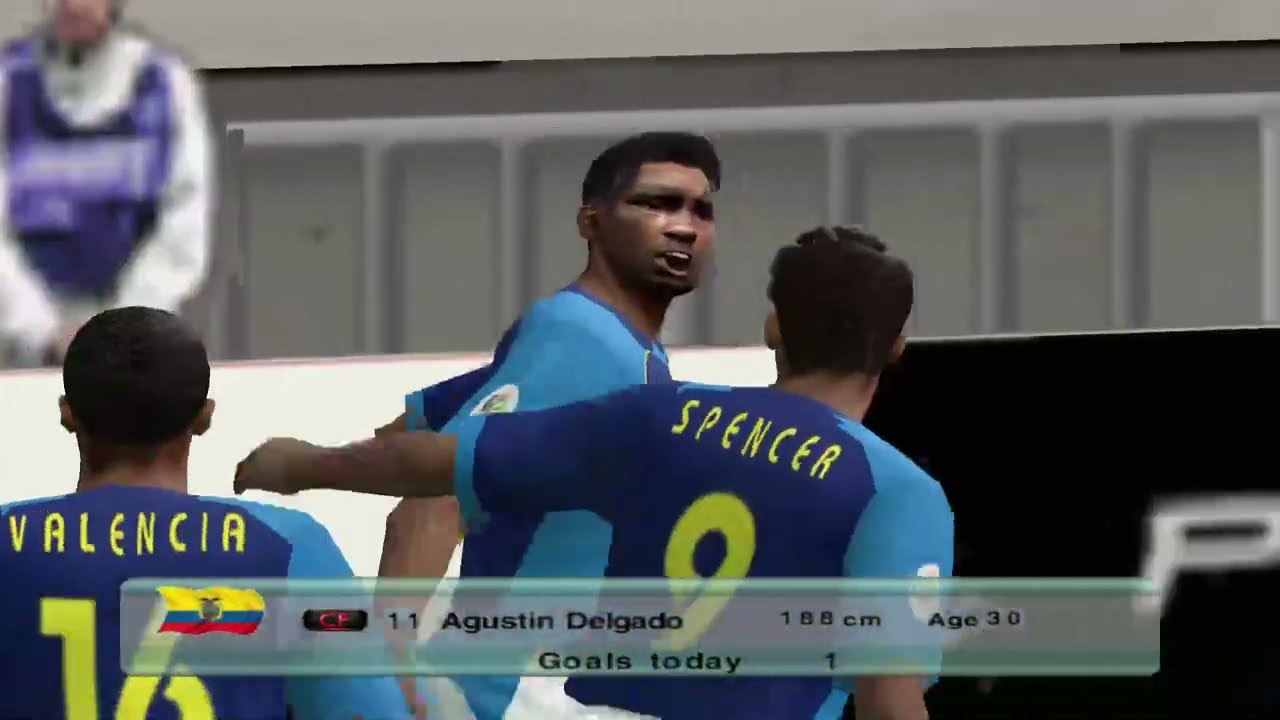 Pro Evolution Soccer 6 -  Ivory Coast (Cote D'Ivoire)  vs  Ecuador | PS2