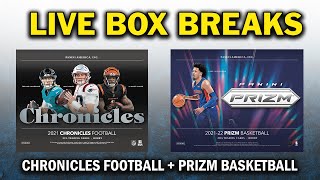 BLEZ SPORTS CARDS LIVE BOX BREAKS | PRIZM BASKETBALL! #sportscards #boxbreak #liveboxbreaks