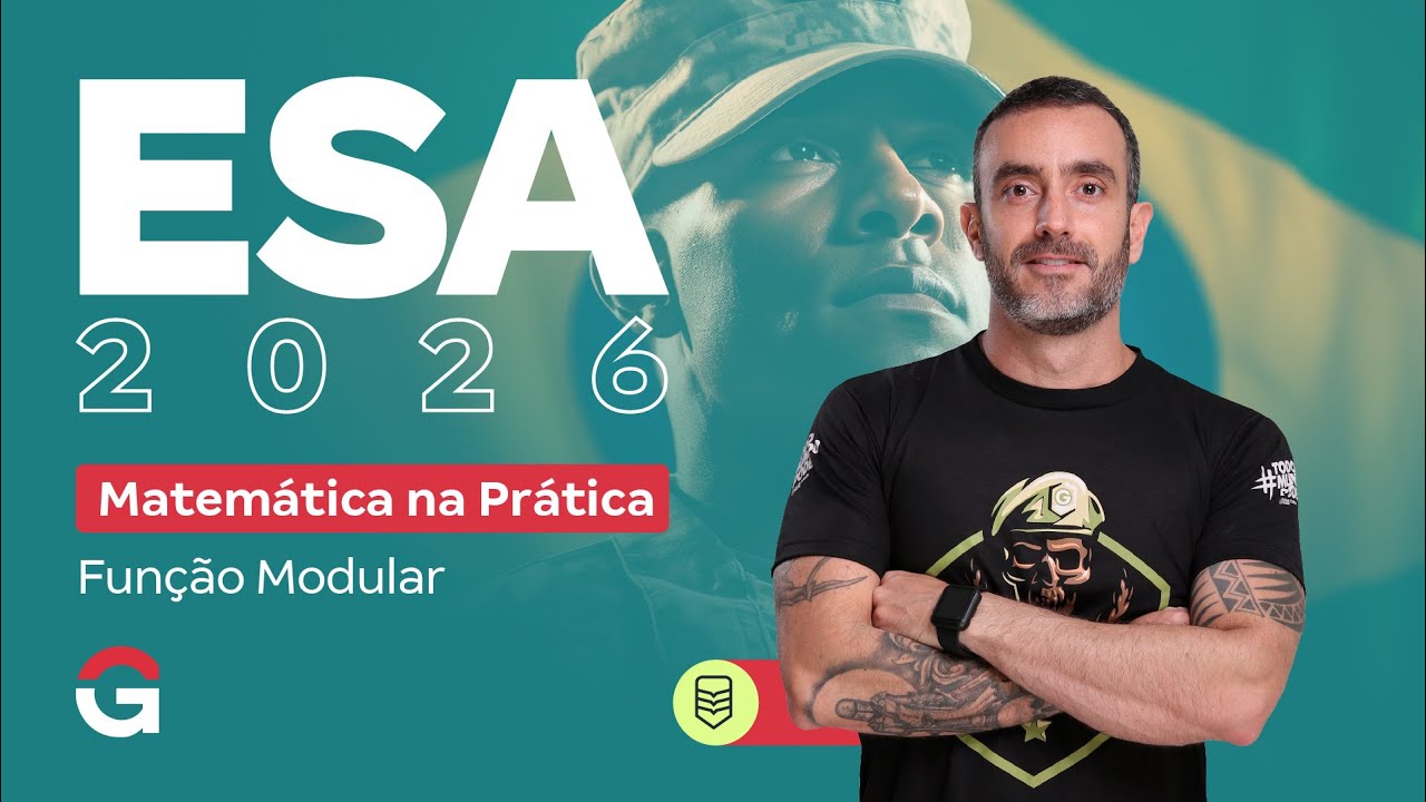 Concurso ESA 2026: Matemática na Prática | Função Modular