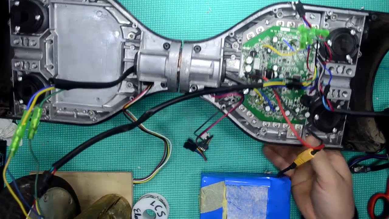 Hacemos funcionar el alternador modificado con sensor hall con placa del  hoverboard(increible)