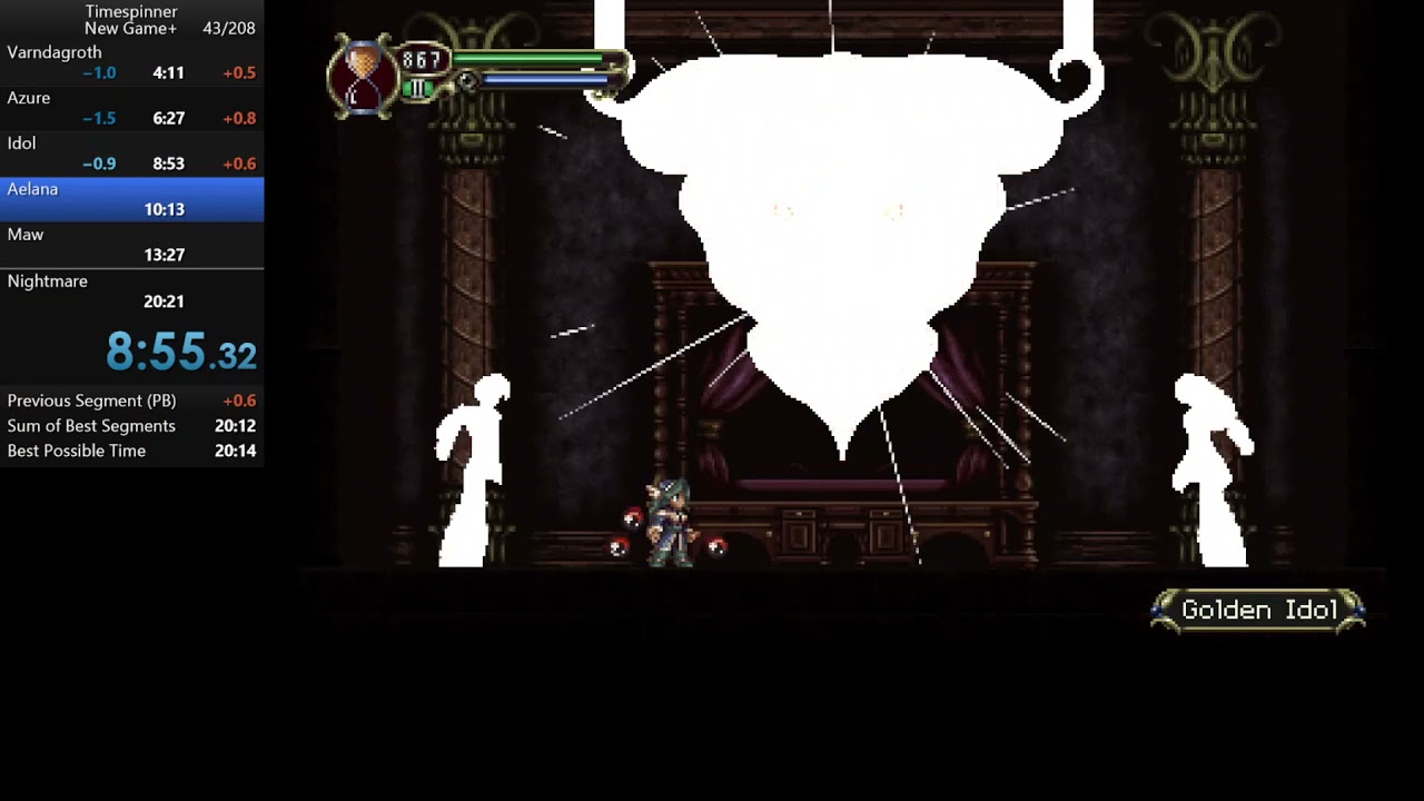 Timespinner glitchless NG+ speedrun in 