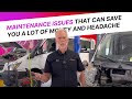 Sprinter and promaster maintenance issues that can save you a lot of money and headache