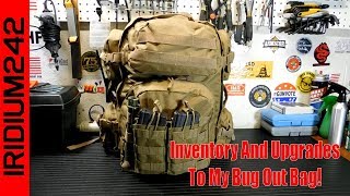 Upgrade and Inventory Of My Bug Out Bag