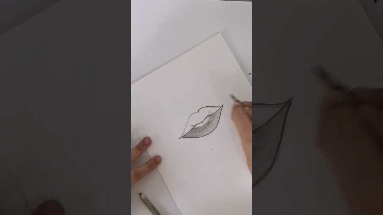 How to draw a realistic mouth! 