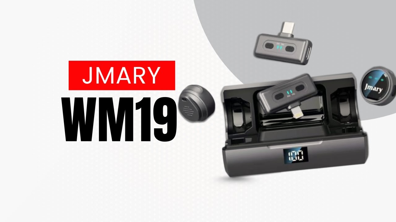 Jmary Mw-19 Wireless Microphone for Type-C Lightning Connector.