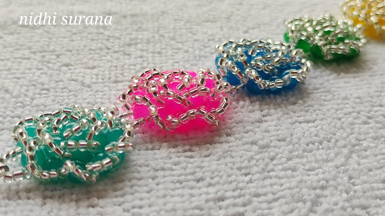 ⚜️Garden of Roses, Beaded Jewelry/ Jardín de Rosas, Pulsera de Cuentas/ Tutorial diy