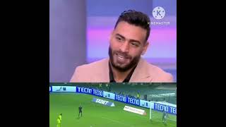محمد ابوجبل فى مباراة مصر والكونغو