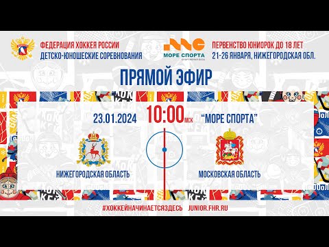 Видео: ПРЮ | НИЖЕГОРОДСКАЯ ОБЛ - МОСКОВСКАЯ ОБЛ | 23.01.2024, 10:00 МСК