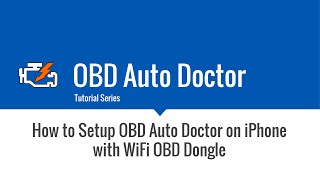 iPhone WiFi OBD dongle tutorial screenshot 2