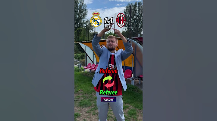 When the referee was changed, there were no more disallowed goals or penalties for Real Madrid!😂