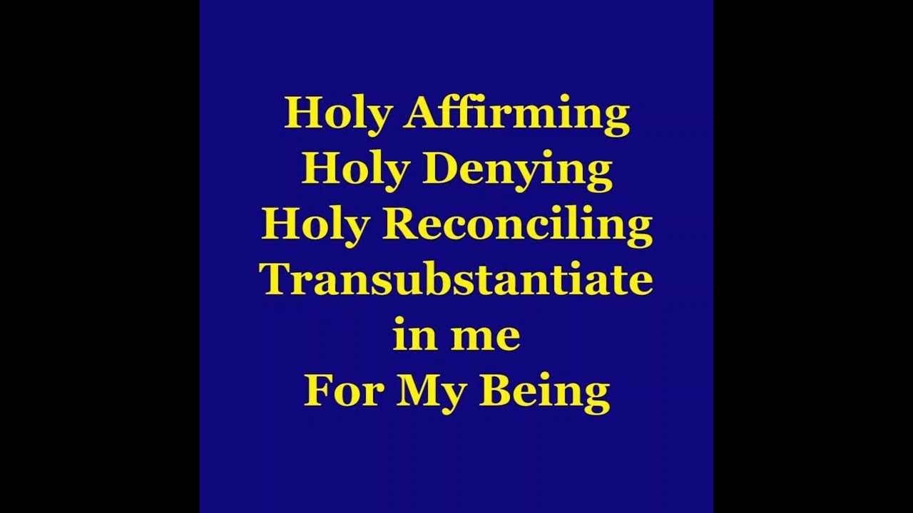 60-Bone – Holy Affirming – Exercise